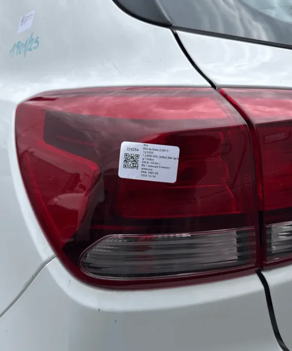 Fanale post. parte est.