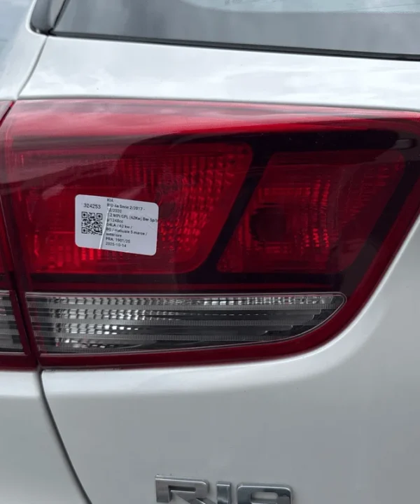 Fanale post. parte int.