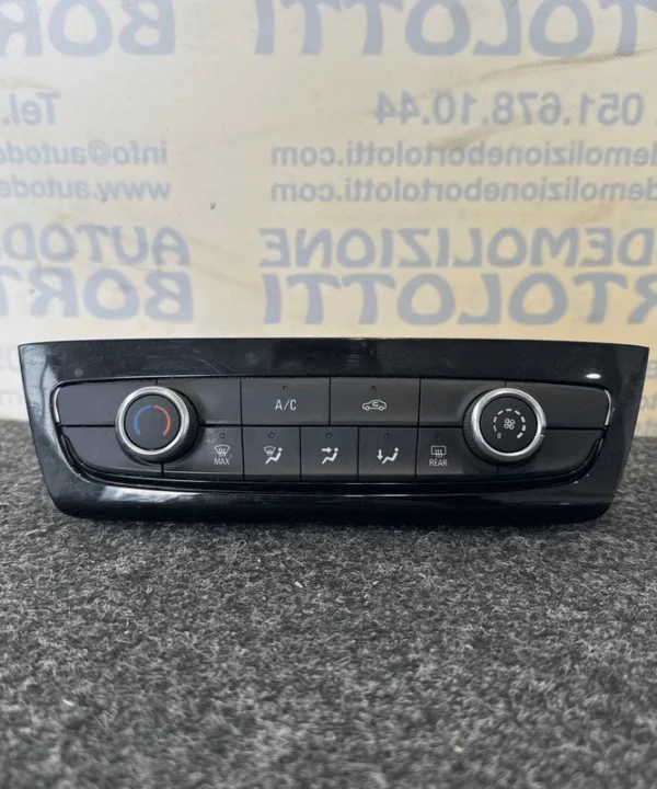 Blocco comando climatizzazione