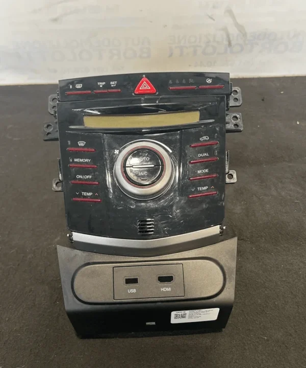 Blocco comando climatizzazione