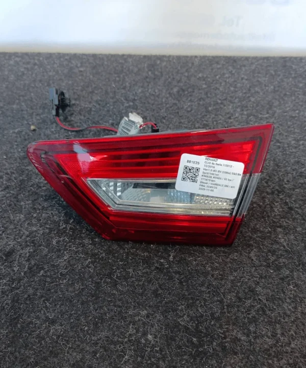 Fanale post. parte int.