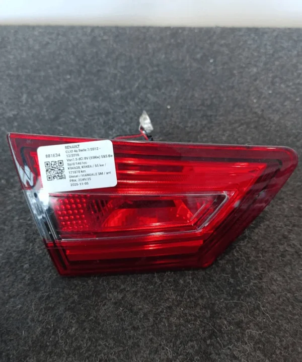 Fanale post. parte int.