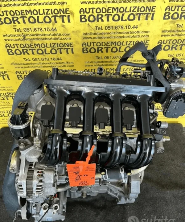 Monoblocco motore con pistoni