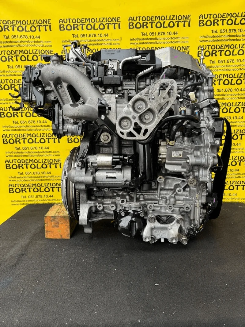 Monoblocco motore con pistoni