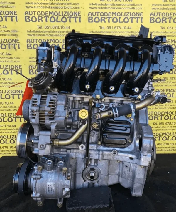 Monoblocco motore con pistoni