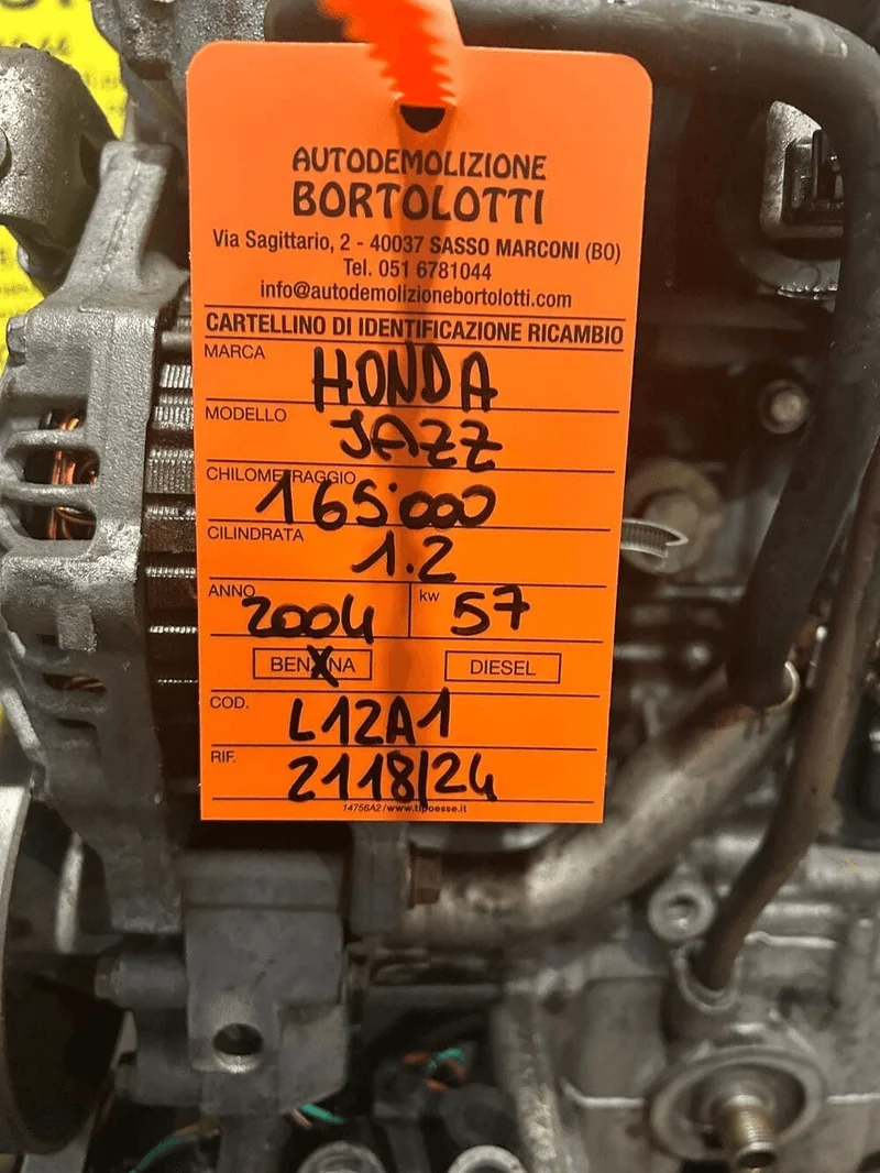 Monoblocco motore con pistoni