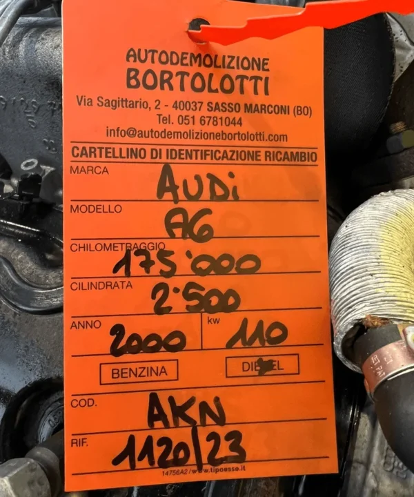 Monoblocco motore con pistoni