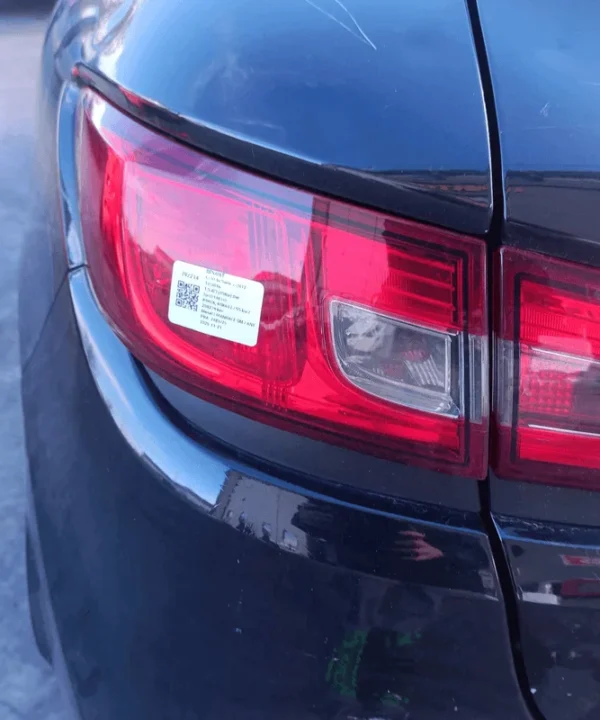 Fanale post. parte est.