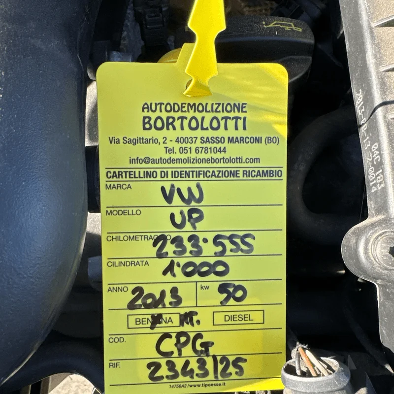 Motore semicompl.