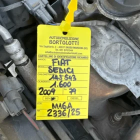 Monoblocco motore con pistoni