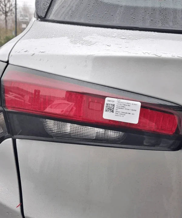 Fanale post. parte int.