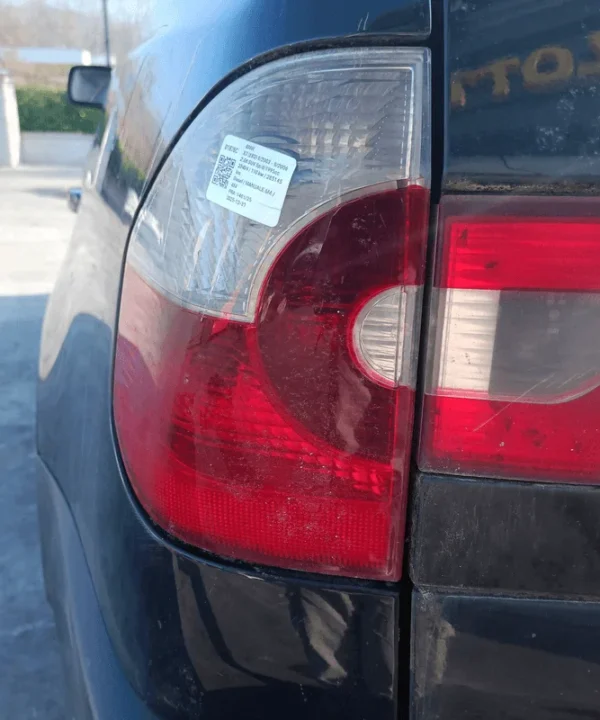 Fanale post. parte est.