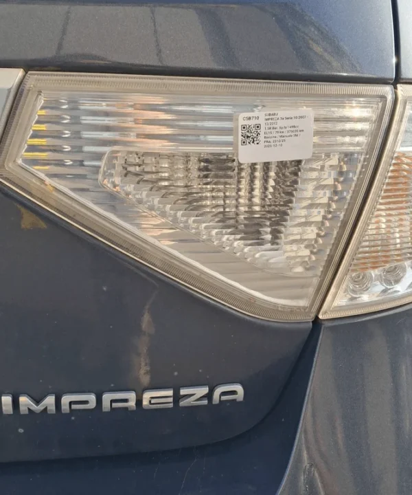 Fanale post. parte int.