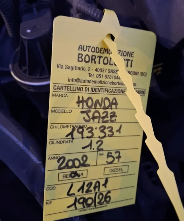 Monoblocco motore con pistoni