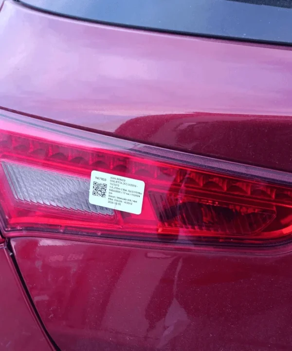 Fanale post. parte int.