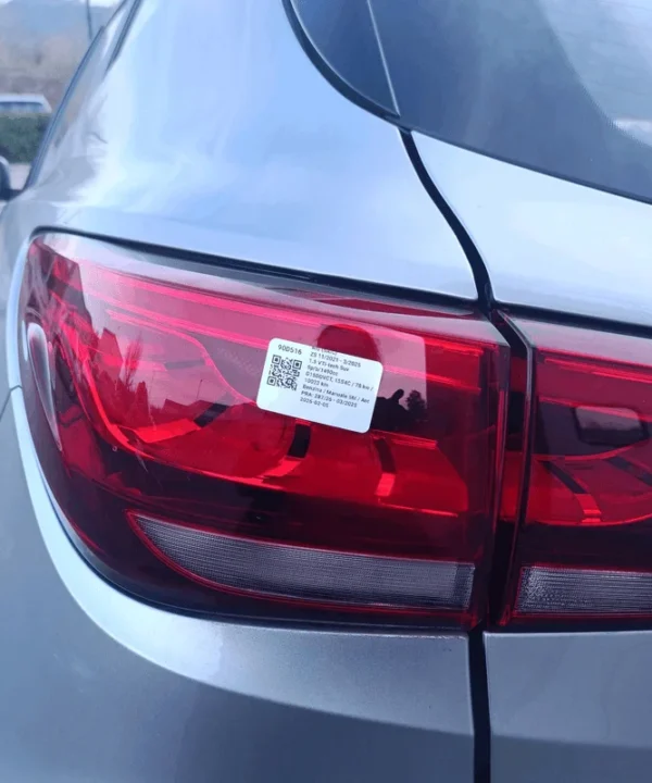 Fanale post. parte est.