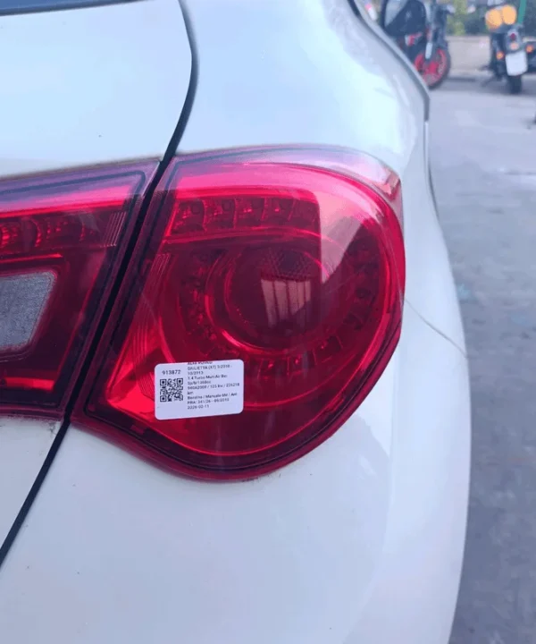 Fanale post. parte est.