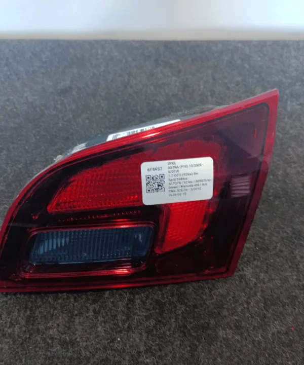 Fanale post. parte int.