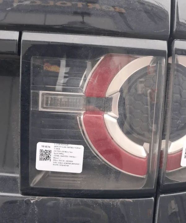 Fanale post. parte int.