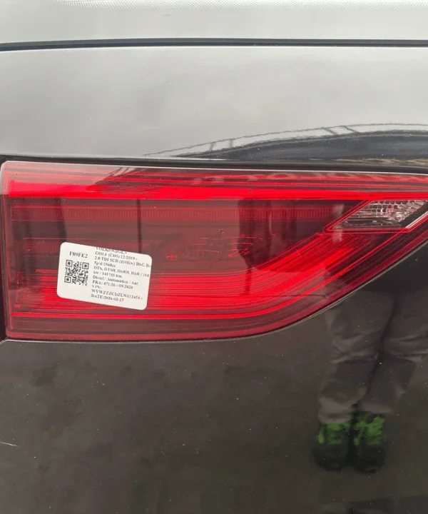 Fanale post. parte int.