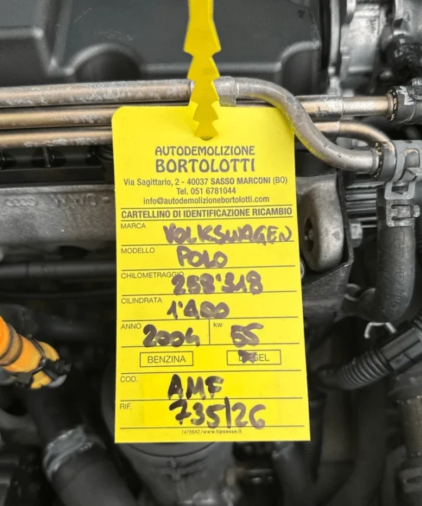Monoblocco motore con pistoni