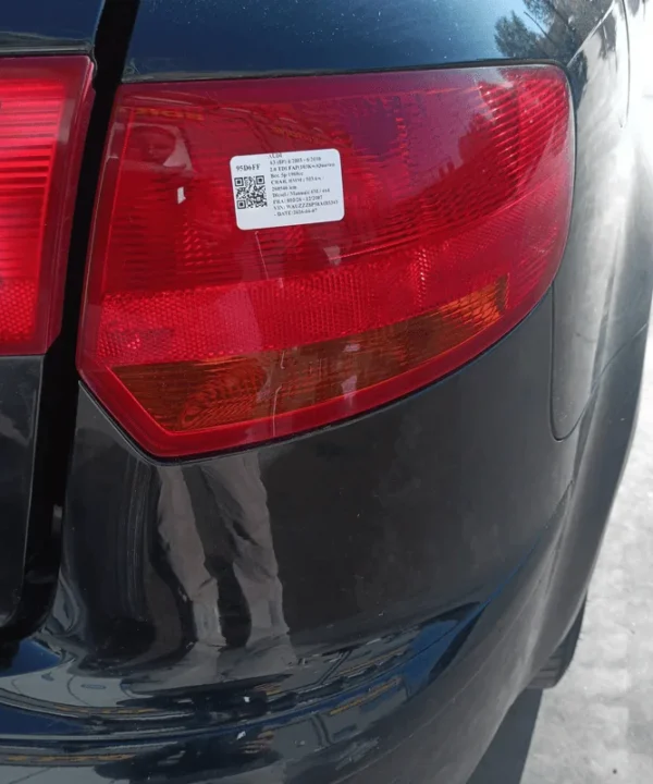 Fanale post. parte est.