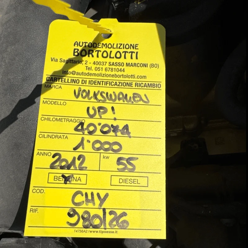 Motore semicompl.