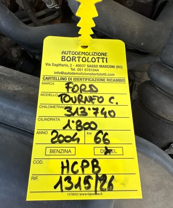 Motore semicompl.