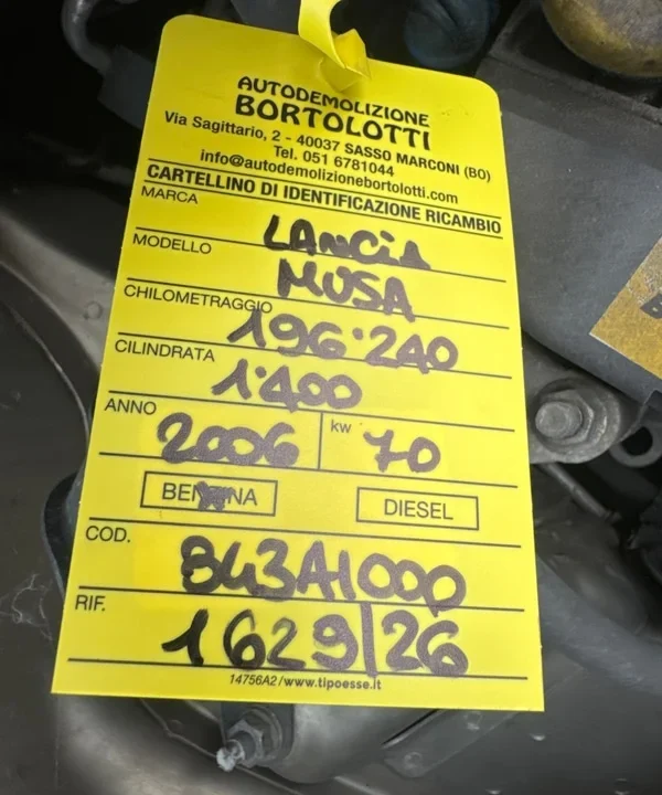 Motore semicompl.