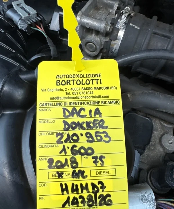 Motore semicompl.