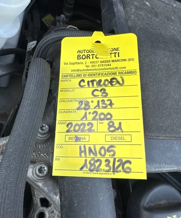 Motore semicompl.