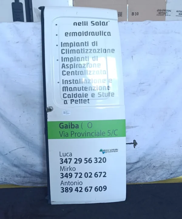 Porta carico post. a battente Destra