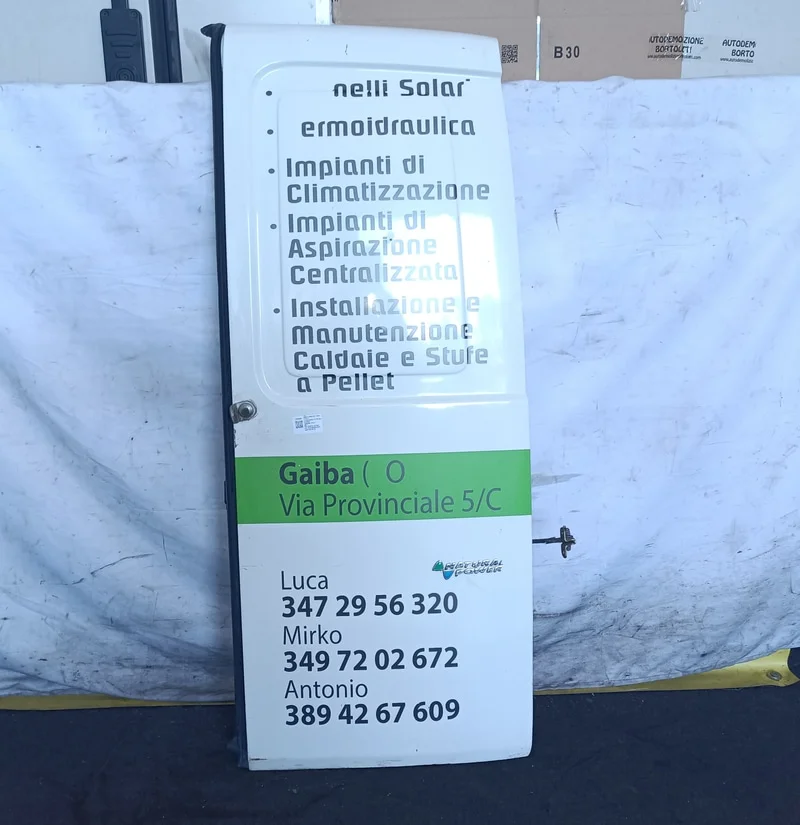 Porta carico post. a battente Destra