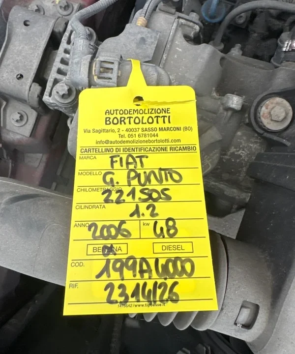 Motore semicompl.